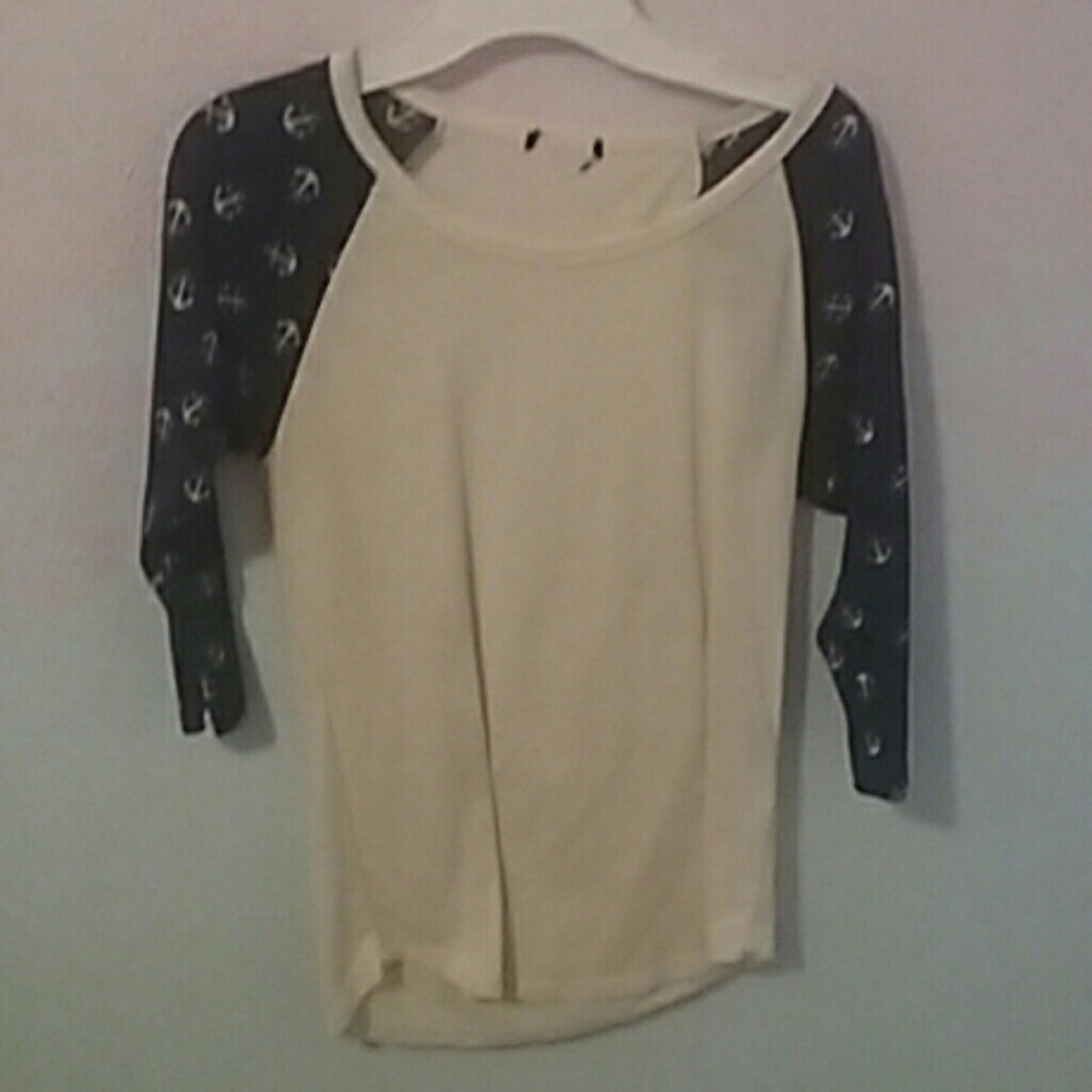 🍍Anchor sleeve shirt